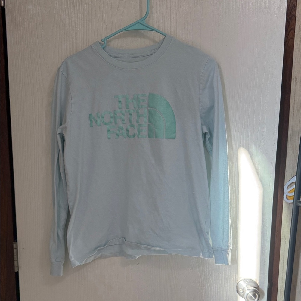 The North Face Mint Green Long Sleeve Tee
